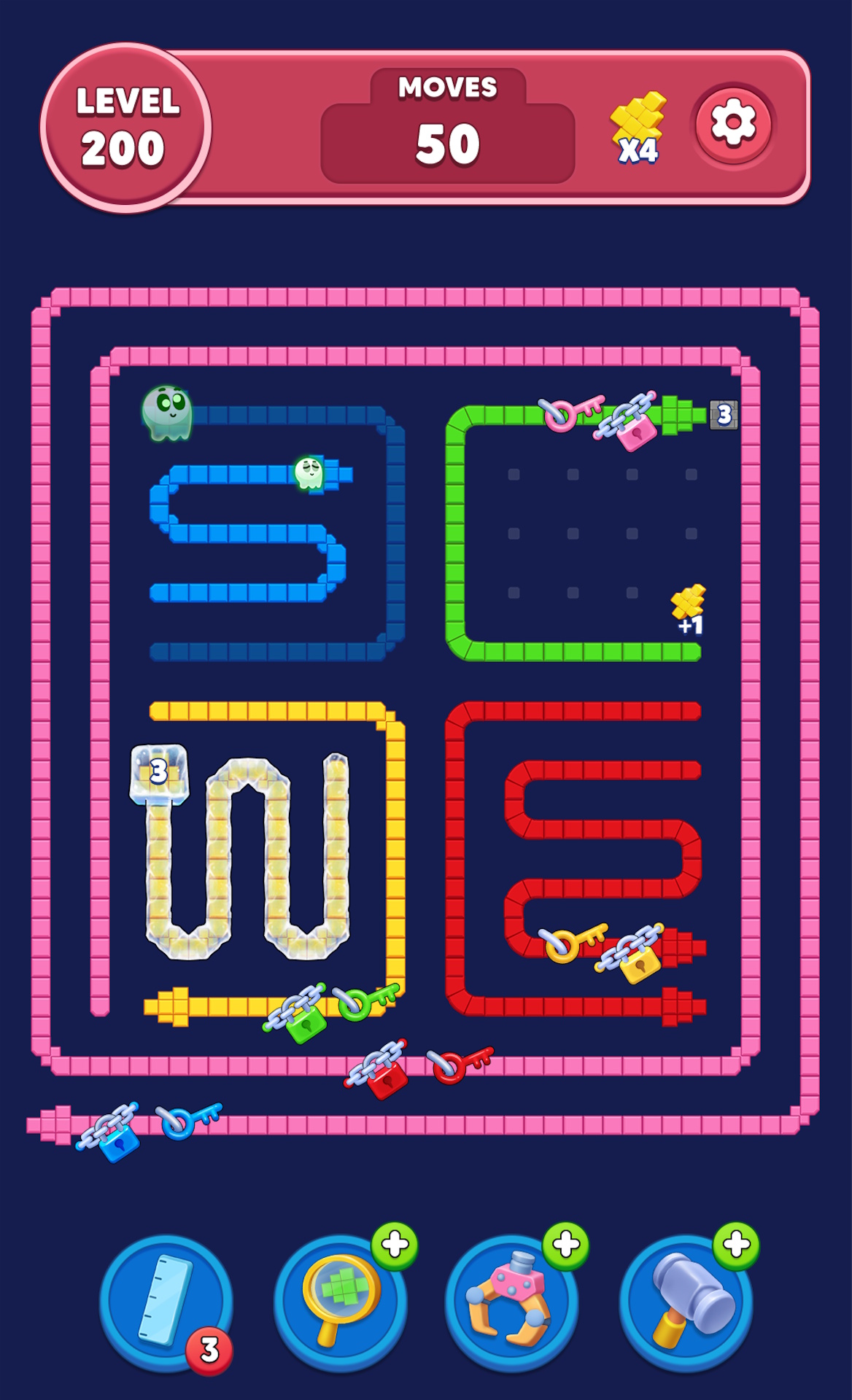 Puzzle gameplay from Arrow Pixel